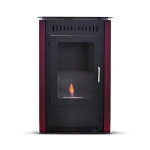 Напольный биокамин с дверцей и стеклом LuxeGate BioFire