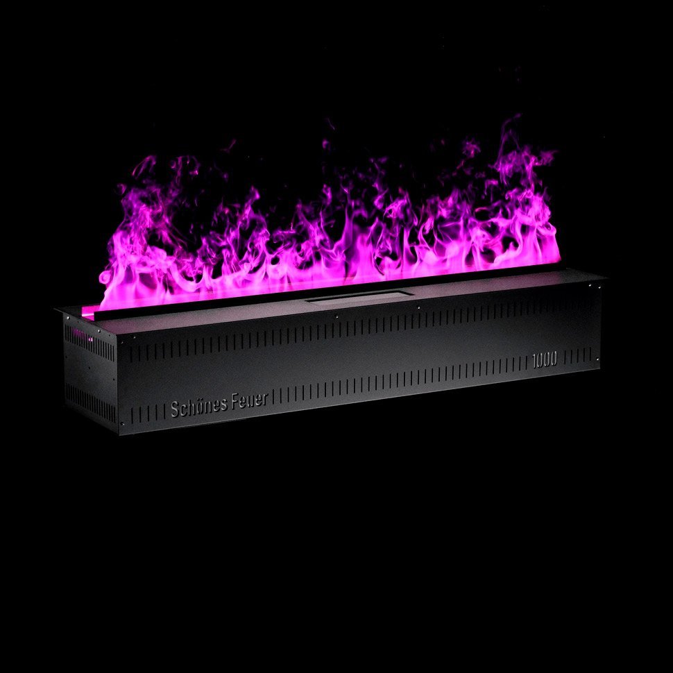 Электрический паровой камин Schones Feuer 3D Hot Line 2400 черный
